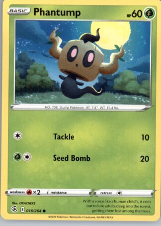 Phantump SWSH08: Fusion Strike 016/264
