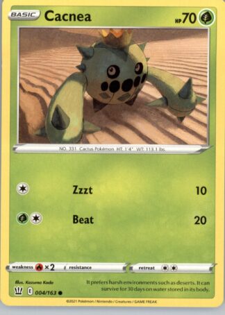 Cacnea SWSH05: Battle Styles 004/163
