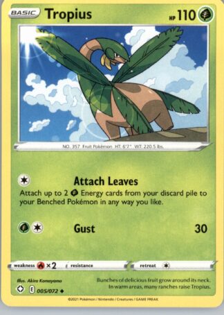 Tropius Shining Fates 005/072 (Normal)