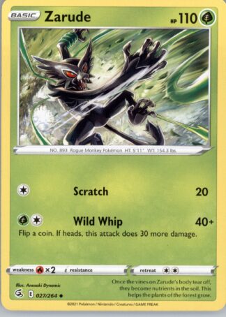 Zarude SWSH08: Fusion Strike 027/264