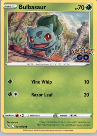 Bulbasaur Pokemon GO 001/078