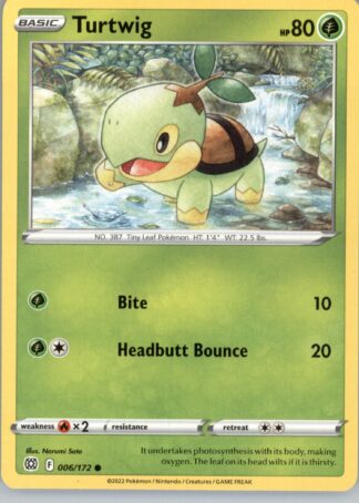 Turtwig SWSH09: Brilliant Stars 006/172