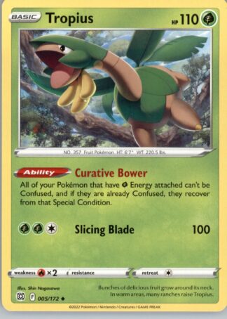 Tropius SWSH09: Brilliant Stars 005/172
