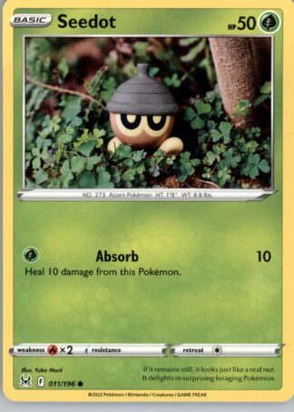 Seedot SWSH11: Lost Origin 011/196