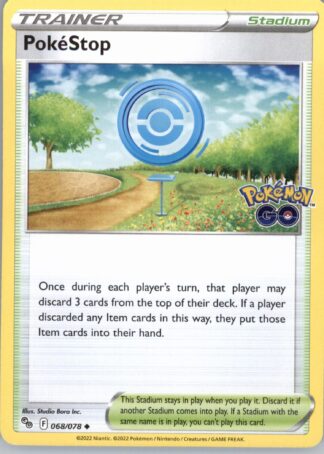 PokeStop Pokemon GO 068/078