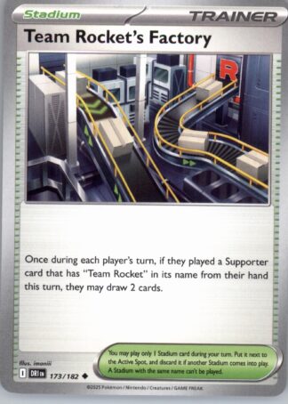 Team Rocket's Factory SV10: Destined Rivals 173/182