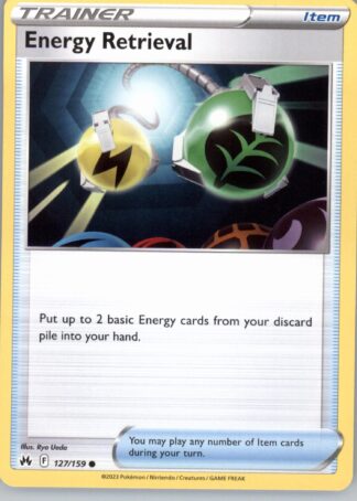Energy Retrieval SWSH: Crown Zenith 127/159