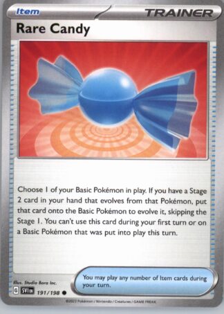 Rare Candy SV01: Scarlet & Violet Base Set 191/198