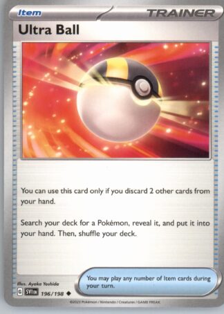 Ultra Ball SV01: Scarlet & Violet Base Set 196/198