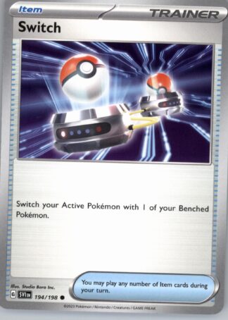 Switch SV01: Scarlet & Violet Base Set 194/198