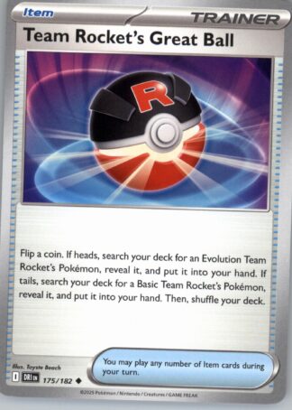 Team Rocket's Great Ball SV10: Destined Rivals 175/182
