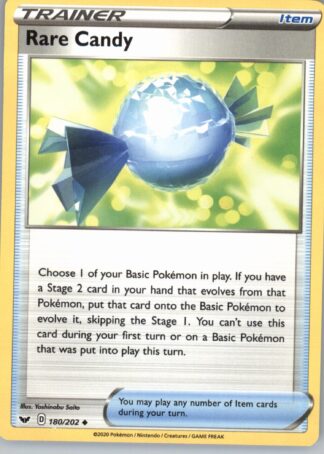 Rare Candy SWSH01: Sword & Shield Base Set 180/202