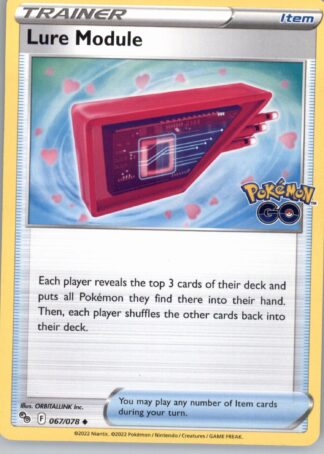 Lure Module Pokemon GO 067/078 (Reverse Holofoil)