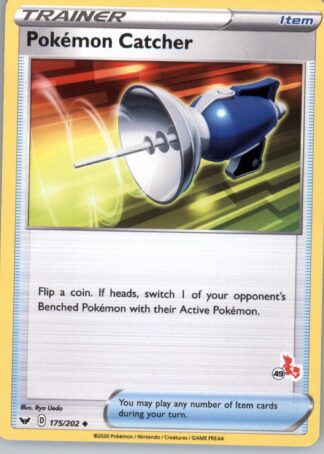 Pokemon Catcher SWSH01: Sword & Shield Base Set 175/202
