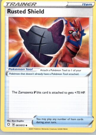Rusted Shield Shining Fates 061/072 (Reverse Holofoil)
