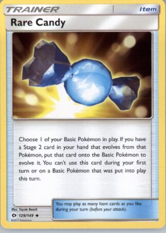 Rare Candy SM Base Set 129/149