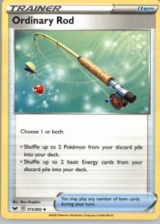 Ordinary Rod SWSH01: Sword & Shield Base Set 171/202