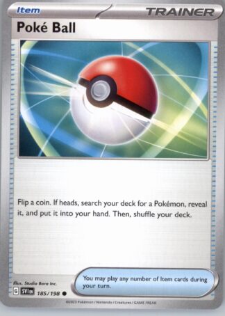 Poke Ball SV01: Scarlet & Violet Base Set 185/198