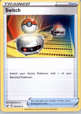 Switch SWSH01: Sword & Shield Base Set 183/202