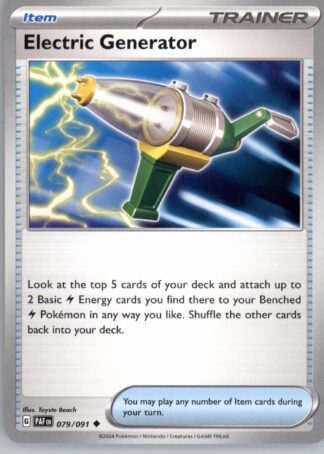 Electric Generator SV: Paldean Fates 079/091