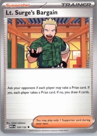 Lt. Surge's Bargain ME01: Mega Evolution 120/132