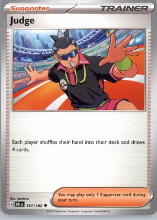 Judge SV10: Destined Rivals 167/182