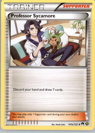 Professor Sycamore (Non-Holo) Alternate Art Promos 107a/122