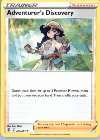 Adventurer's Discovery SWSH08: Fusion Strike 224/264