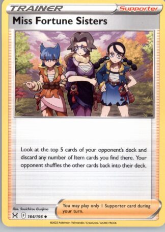 Miss Fortune Sisters SWSH11: Lost Origin 164/196