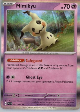 Mimikyu SV02: Paldea Evolved 097/193