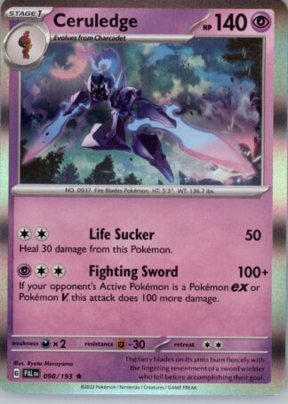 Ceruledge SV02: Paldea Evolved 098/193