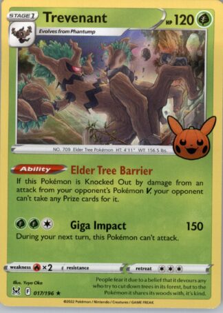 Trevenant Trick or Trade BOOster Bundle 2023 017/196