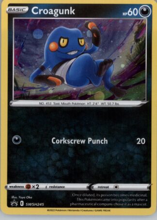 Croagunk (Cosmos Holo) SWSH: Sword & Shield Promo Cards SWSH245