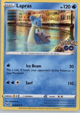 Lapras Pokemon GO 023/078
