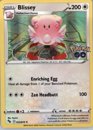 Blissey Pokemon GO 052/078