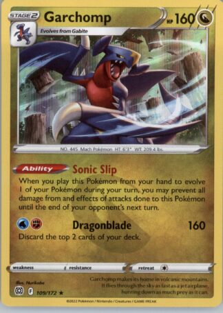 Garchomp SWSH09: Brilliant Stars 109/172