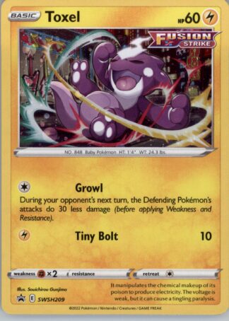 Toxel SWSH: Sword & Shield Promo Cards SWSH209