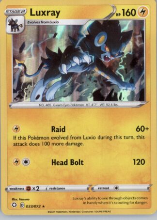Luxray Shining Fates 033/072