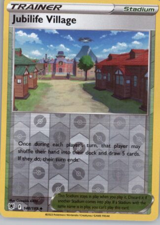 Jubilife Village SWSH10: Astral Radiance 148/189 (Reverse Holofoil)