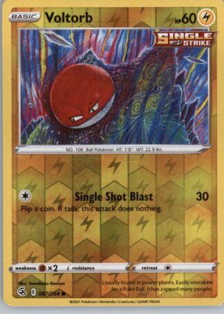 Voltorb SWSH08: Fusion Strike 087/264 (Reverse Holofoil)