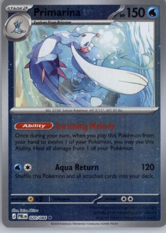 Primarina ME05: Pitch Black 020/084