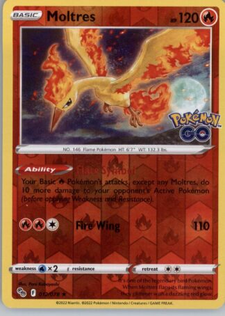 Moltres Pokemon GO 012/078