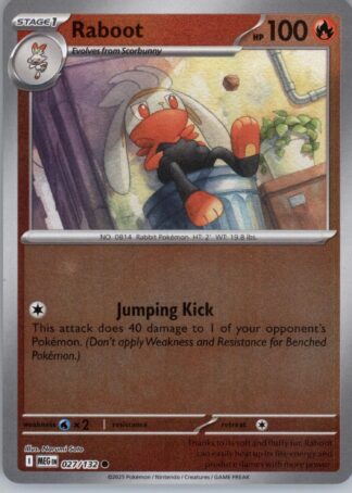 Raboot ME01: Mega Evolution 027/132