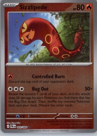 Sizzlipede ME05: Pitch Black 009/084