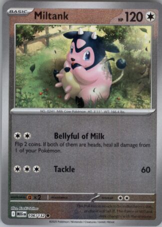 Miltank ME01: Mega Evolution 106/132