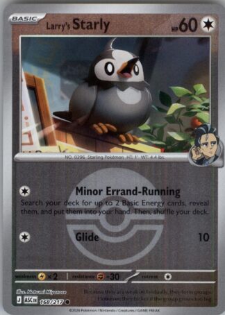 Larry's Starly (Poke Ball) ME: Ascended Heroes 168/217
