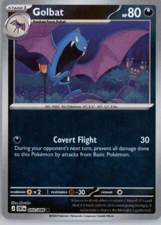 Golbat ME04: Chaos Rising 050/086