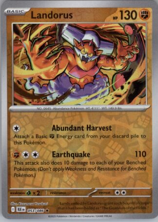 Landorus SV: Black Bolt 053/086