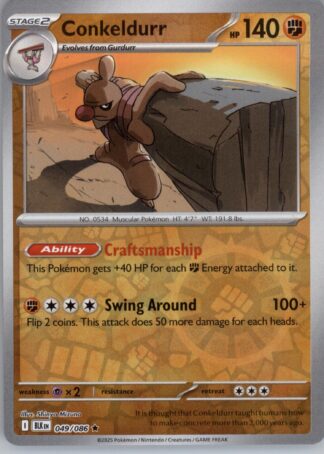Conkeldurr SV: Black Bolt 049/086