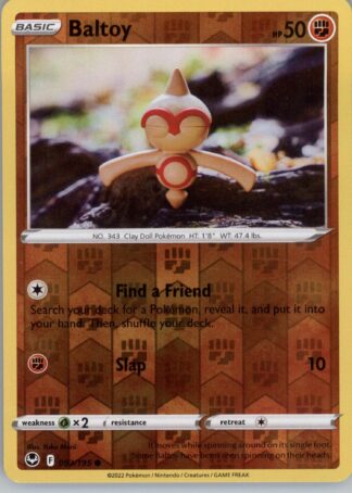Baltoy SWSH12: Silver Tempest 093/195 (Reverse Holofoil)